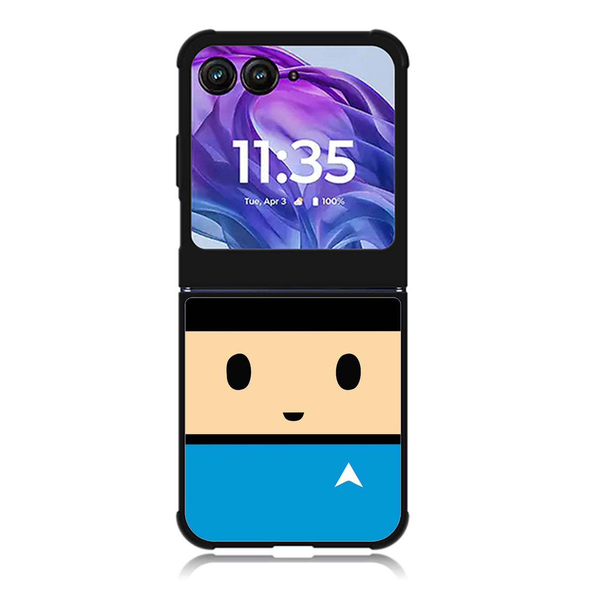spock star trek Motorola Moto Razr 2024 , Moto Razr 50 Case FE2334