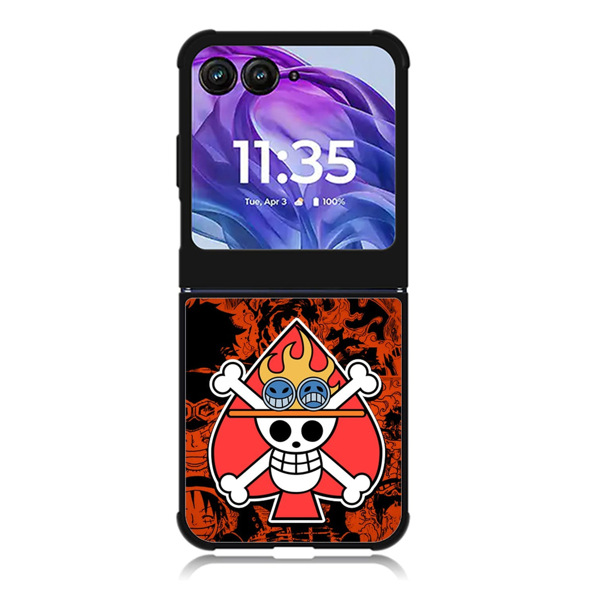 portgas d ace Motorola Moto Razr 2024 , Moto Razr 50 Case FE2335