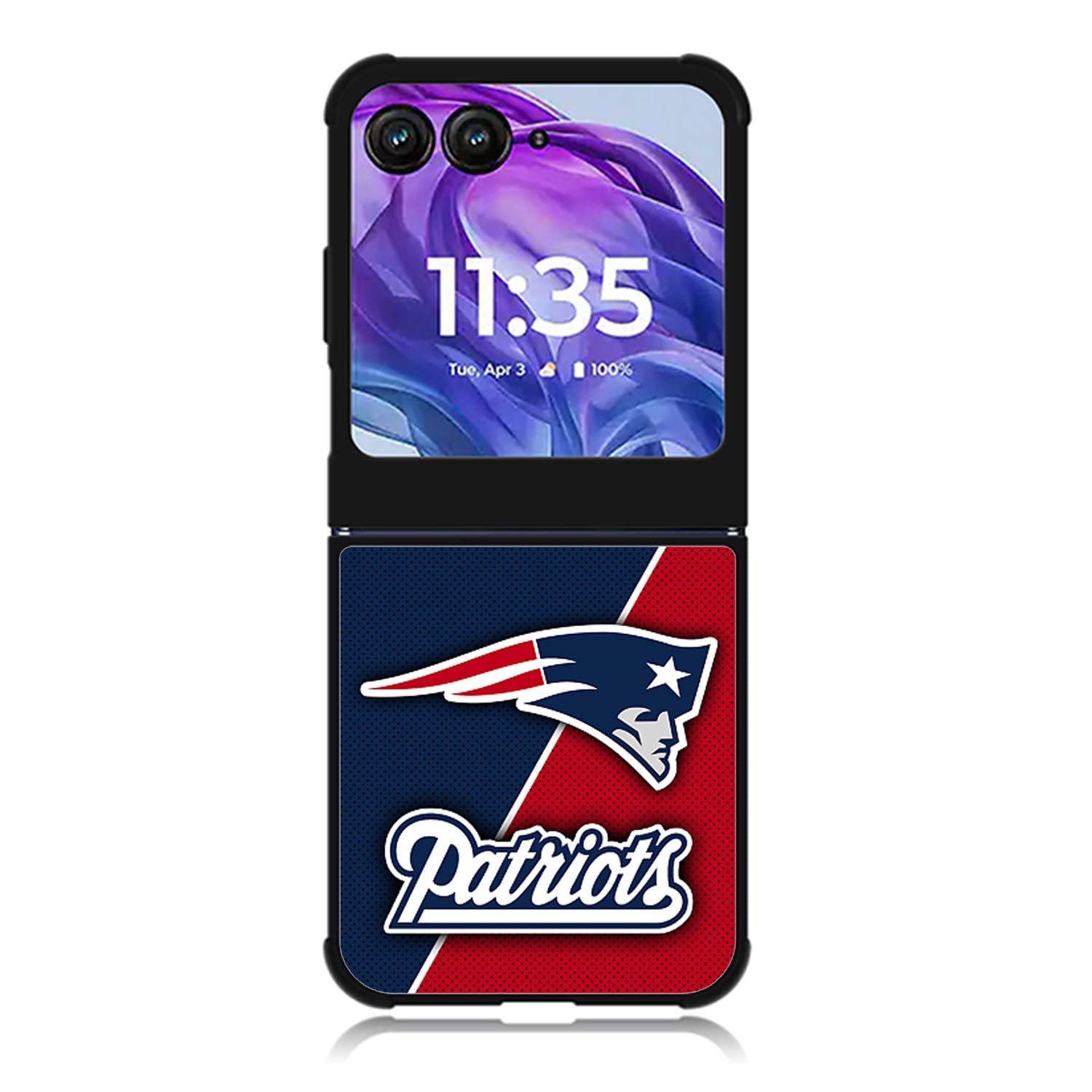 new england patriots Motorola Moto Razr 2024 , Moto Razr 50 Case FE2336