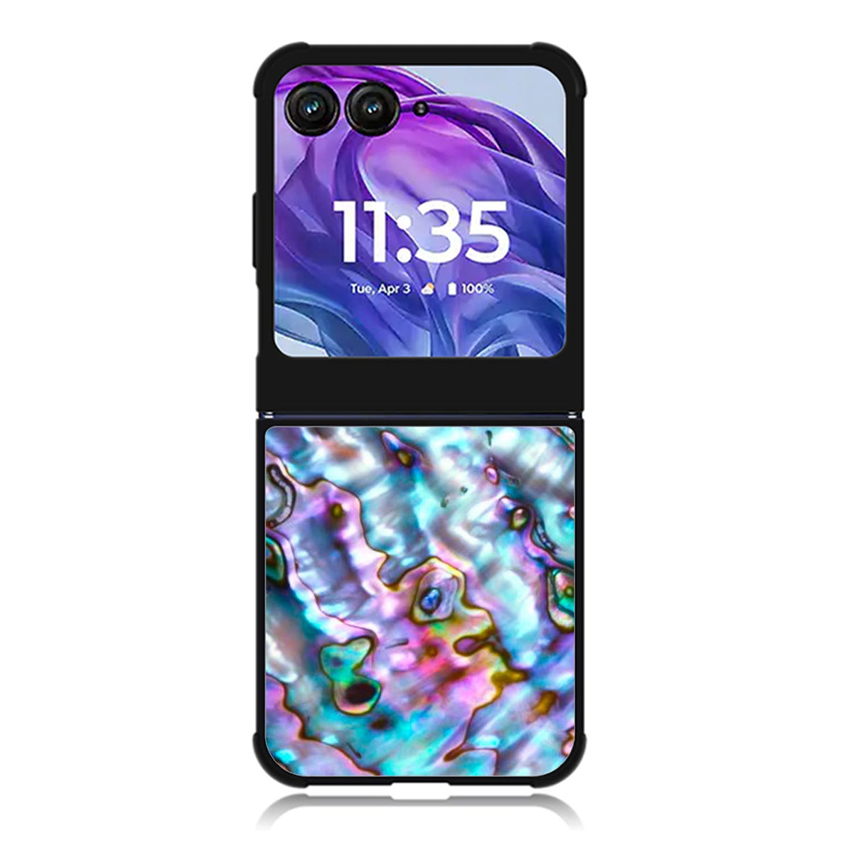 rainbow abalone Motorola Moto Razr 2024 , Moto Razr 50 Case FE2357