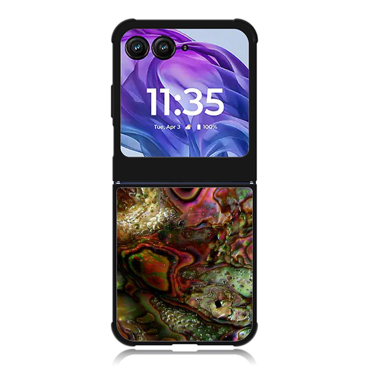 abalone Motorola Moto Razr 2024 , Moto Razr 50 Case FE2360