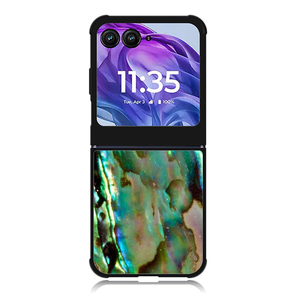 Abalone Shell Motorola Moto Razr 2024 , Moto Razr 50 Case FE2363