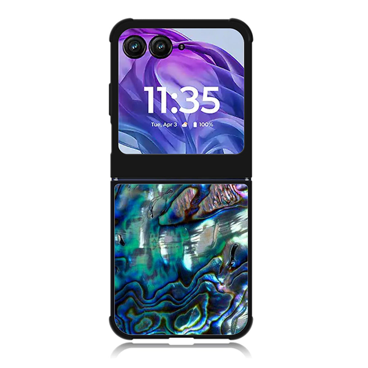 Abalone Shell Motorola Moto Razr 2024 , Moto Razr 50 Case FE2364