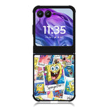 spongebob squarepants Motorola Moto Razr Plus 2025/2024 Case, Moto Razr 50 Ultra 5G BC2372
