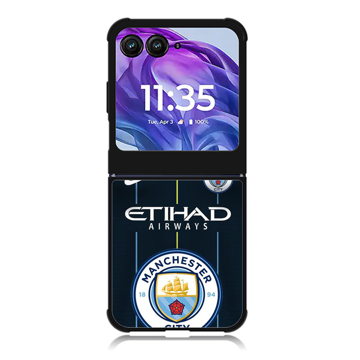 Manchester City  Motorola Moto Razr Plus 2025/2024 Case, Moto Razr 50 Ultra 5G BC2376