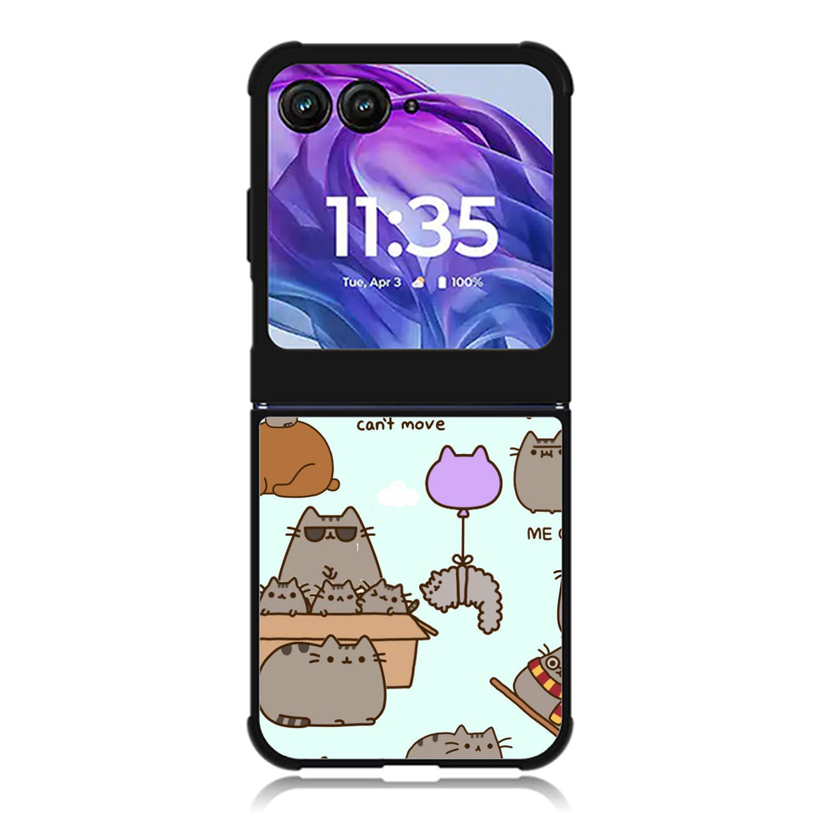 pusheen cat Motorola Moto Razr 2024 , Moto Razr 50 Case FE2403