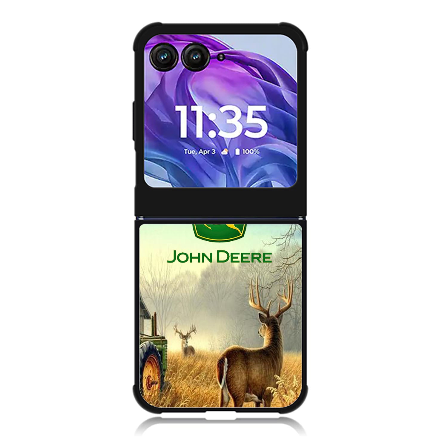 JOHN DEERE Motorola Moto Razr Plus 2025/2024 Case, Moto Razr 50 Ultra 5G BC2412