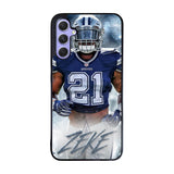 ezekiel elliott dallas cowboys Case Samsung Galaxy A35 5G BC2421
