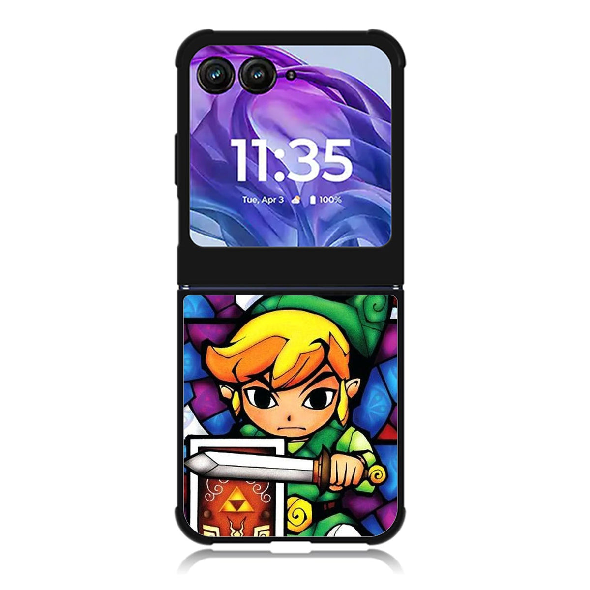 Pictures Of Stained Glass Legend Of Zelda Motorola Moto Razr 2024 , Moto Razr 50 Case FE2423