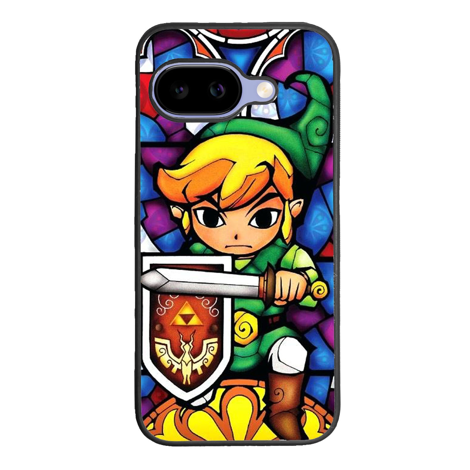 Pictures Of Stained Glass Legend Of Zelda Case Google Pixel 9A BC2423