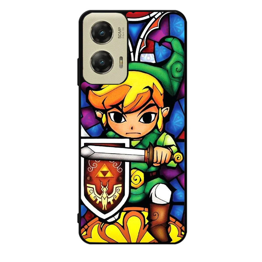 Pictures Of Stained Glass Legend Of Zelda Case Motorola Moto G Stylus 2024 5G BC2423