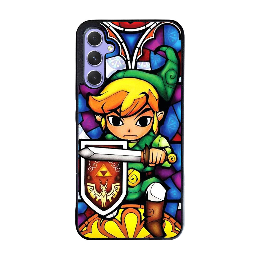 Pictures Of Stained Glass Legend Of Zelda Case Samsung Galaxy A55 5G BC2423