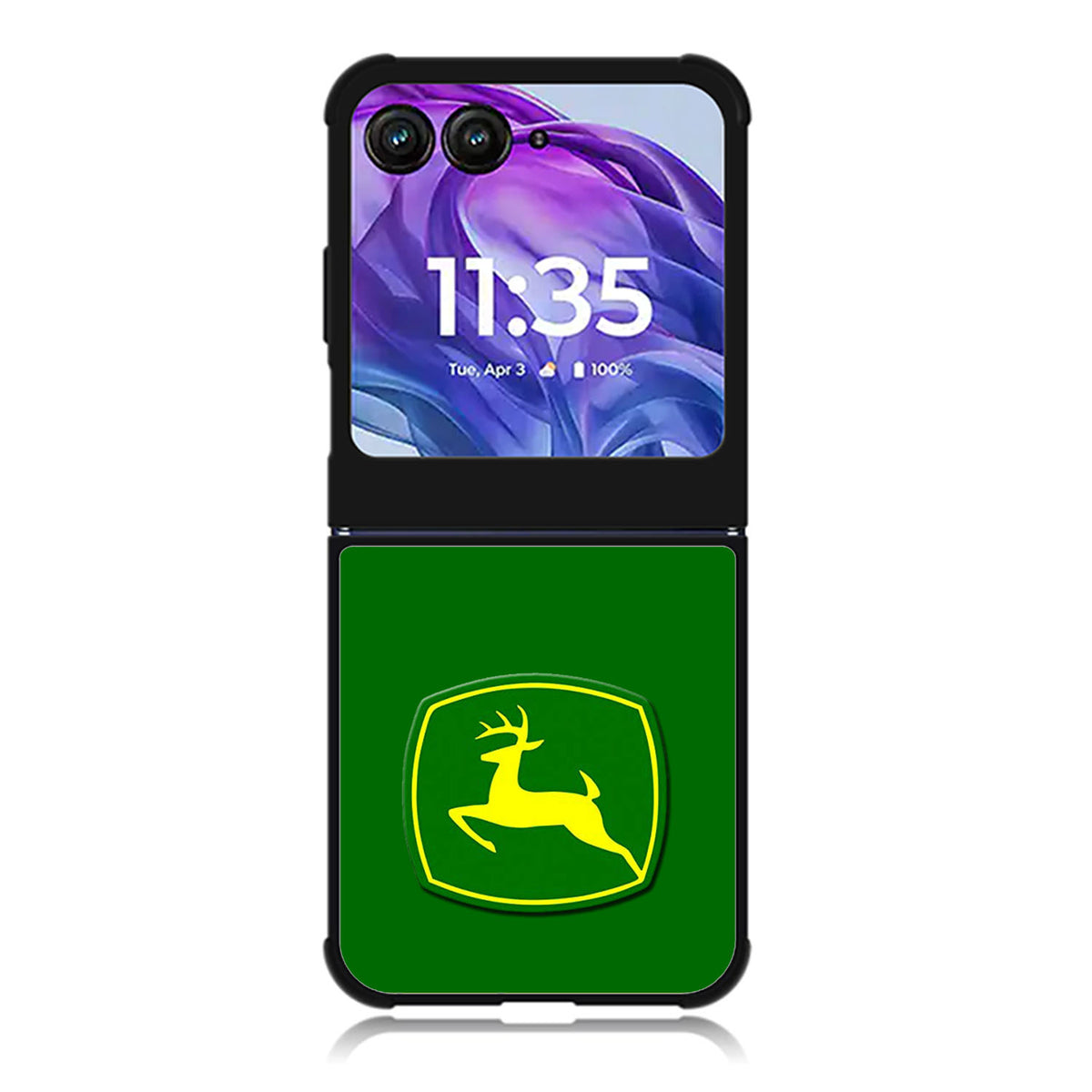 john deere Motorola Moto Razr Plus 2025/2024 Case, Moto Razr 50 Ultra 5G BC2425