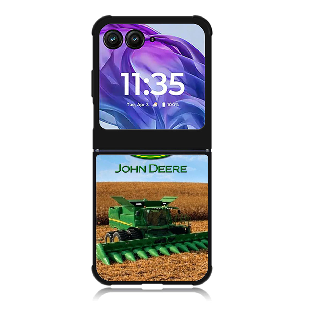 john deere Motorola Moto Razr Plus 2025/2024 Case, Moto Razr 50 Ultra 5G BC2426