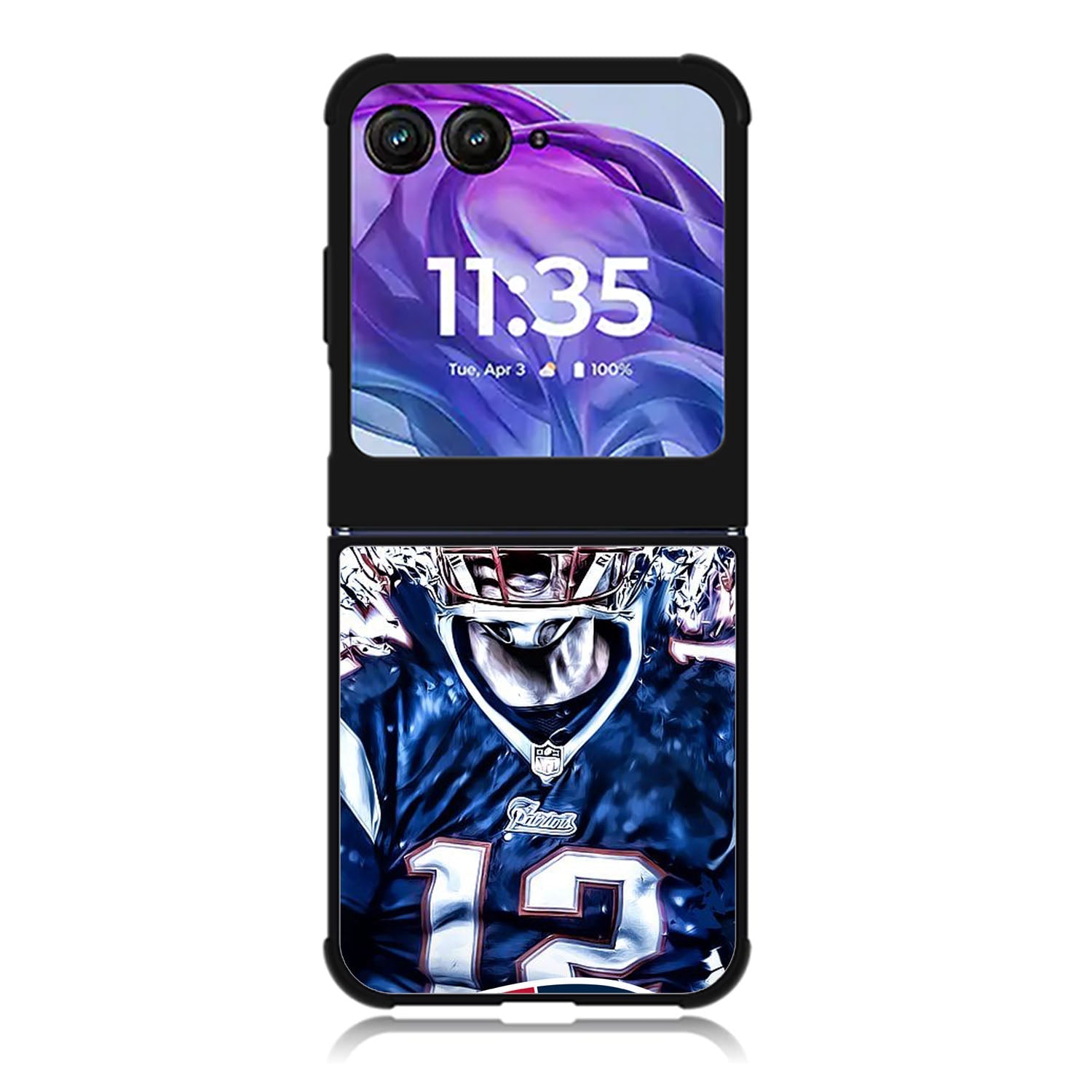 new england patriots Motorola Moto Razr 2024 , Moto Razr 50 Case FE2432