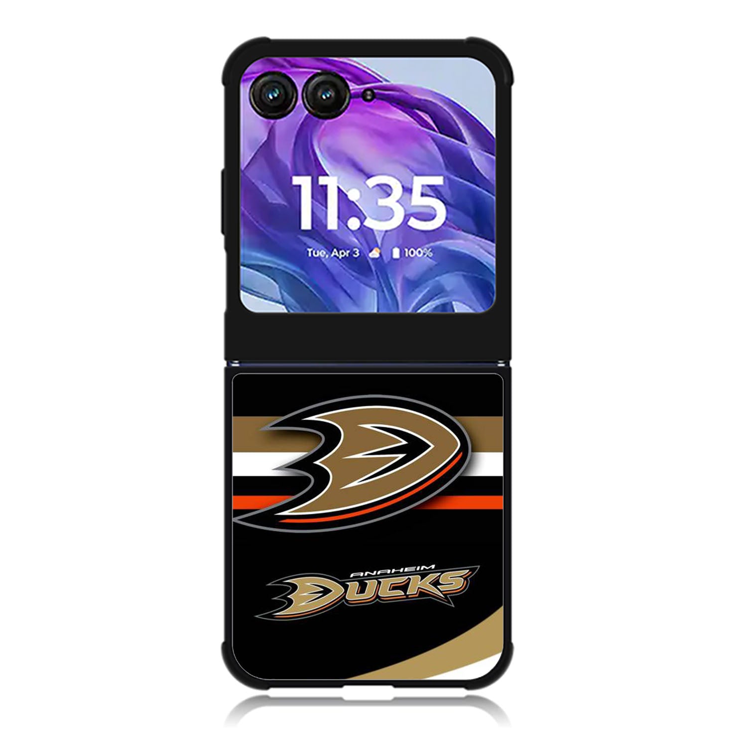 anaheim ducks Motorola Moto Razr Plus 2025/2024 Case, Moto Razr 50 Ultra 5G BC2435