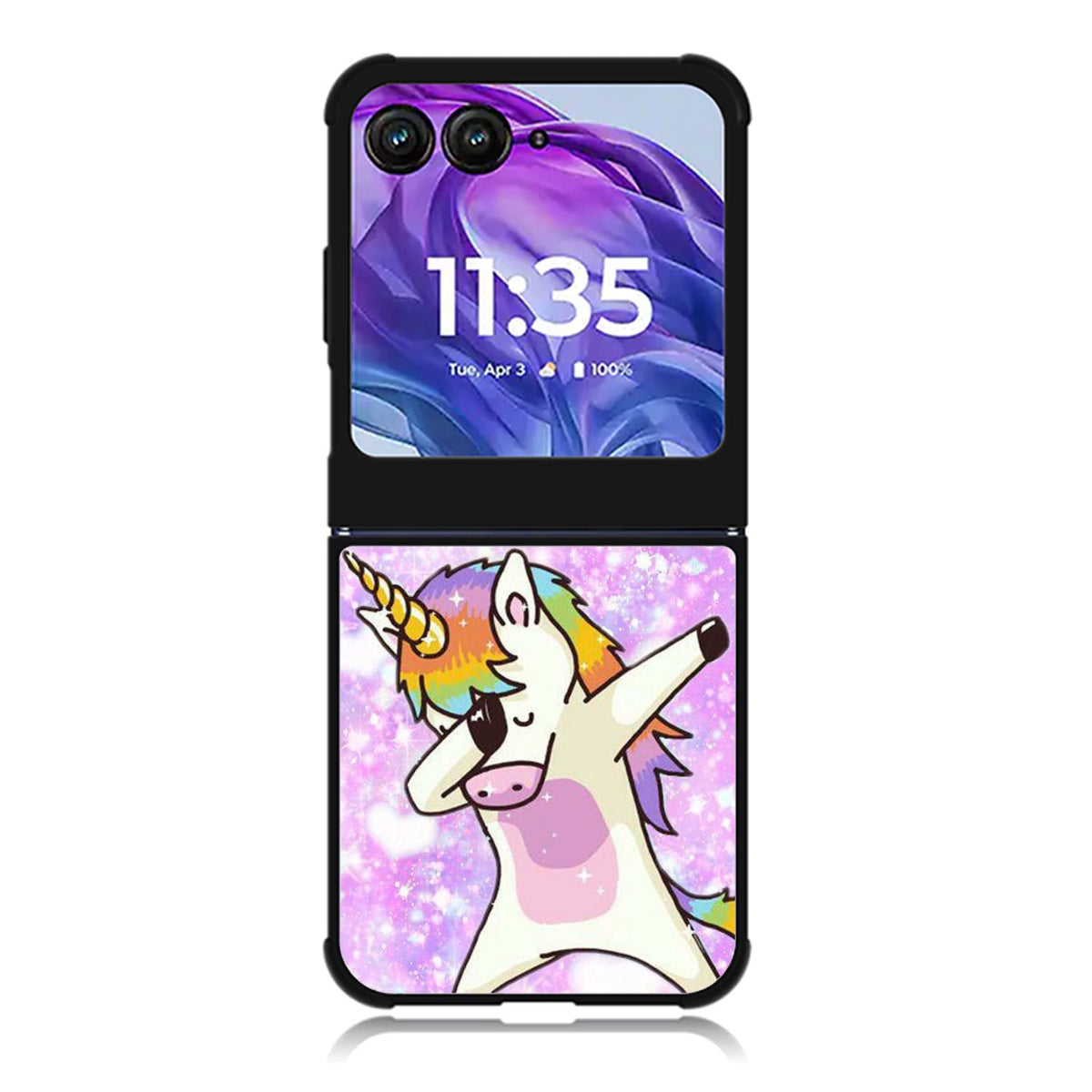 dabbing unicorn Motorola Moto Razr 2024 , Moto Razr 50 Case FE2444