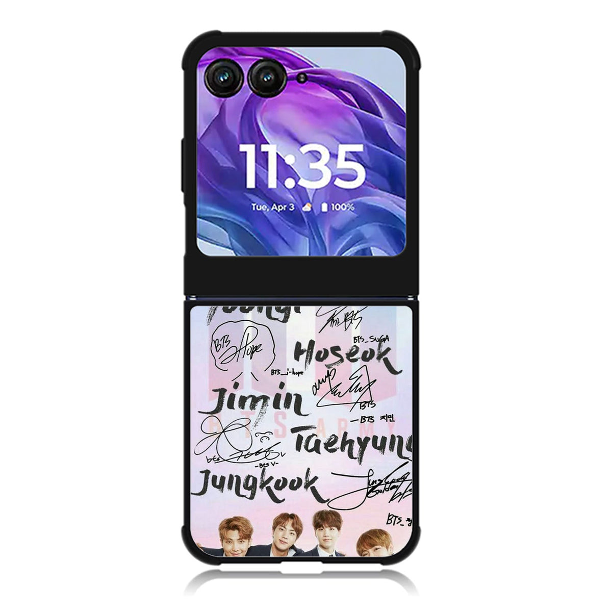 BTS Motorola Moto Razr 2024 , Moto Razr 50 Case FE2449