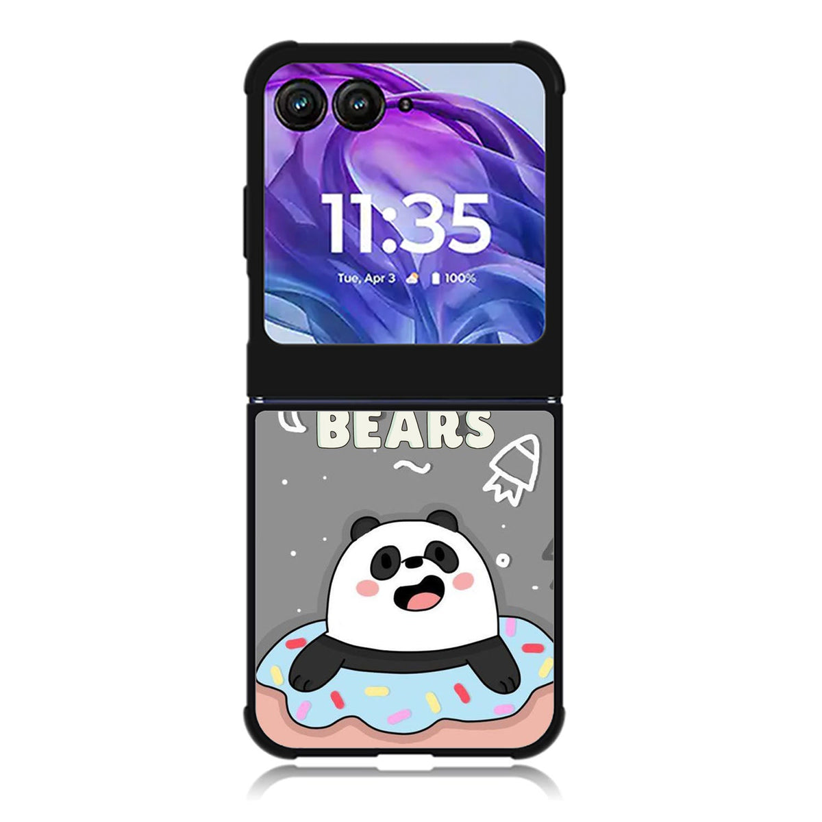 we bare bears Motorola Moto Razr 2024 , Moto Razr 50 Case FE2469