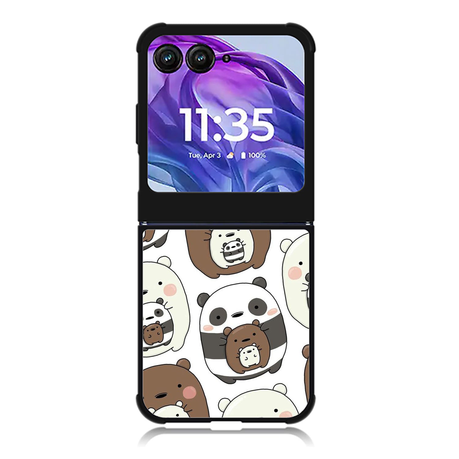 we bare bears Motorola Moto Razr 2024 , Moto Razr 50 Case FE2471
