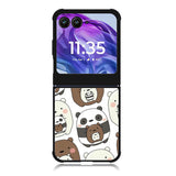 we bare bears Motorola Moto Razr 2024 , Moto Razr 50 Case FE2471