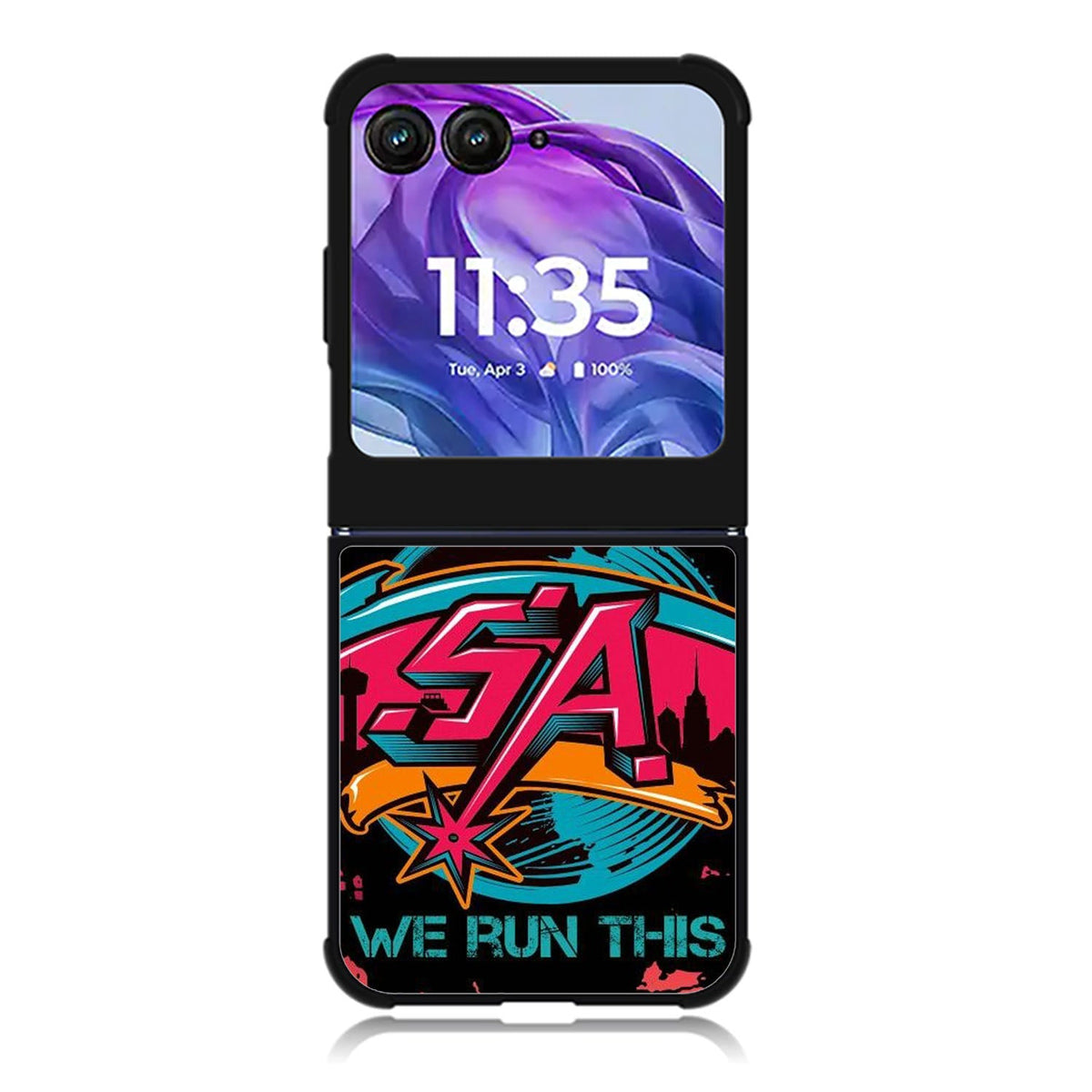 San Antonio Spurs Motorola Moto Razr 2024 , Moto Razr 50 Case FE2478
