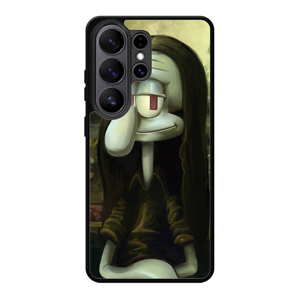 Squidward Monalisa Samsung Galaxy S26 Plus Case