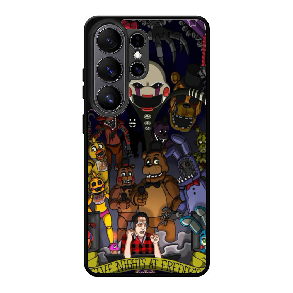 Five Nights At Freddys Characters Samsung Galaxy S26 Plus Case DC0640
