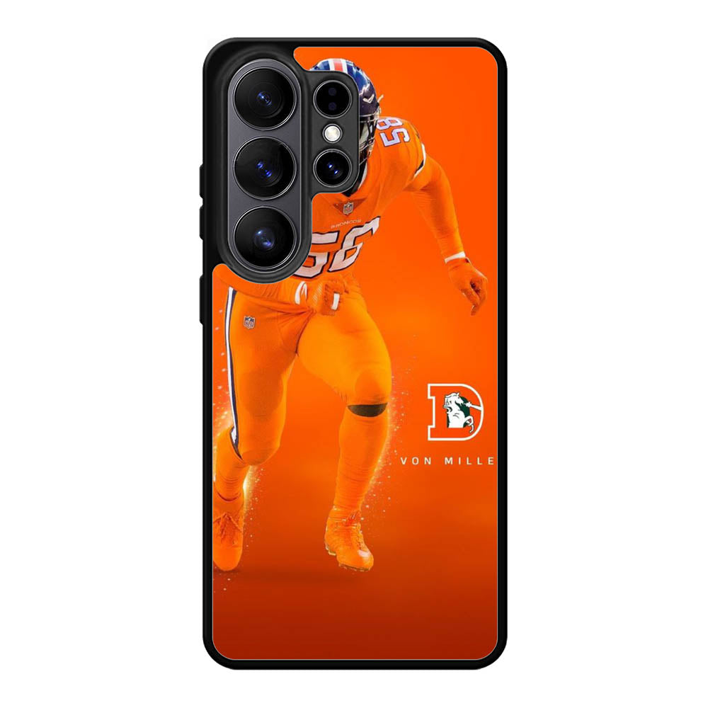 Von Miller Denver Broncos Samsung Galaxy S26 Plus Case