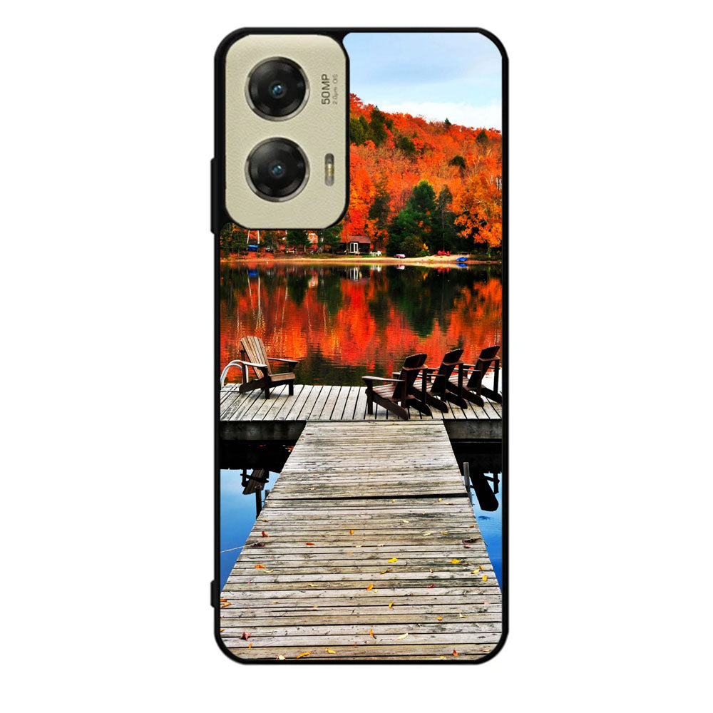 Autumn Fall on Lake Case Motorola Moto G Stylus 2024 5G BC2514