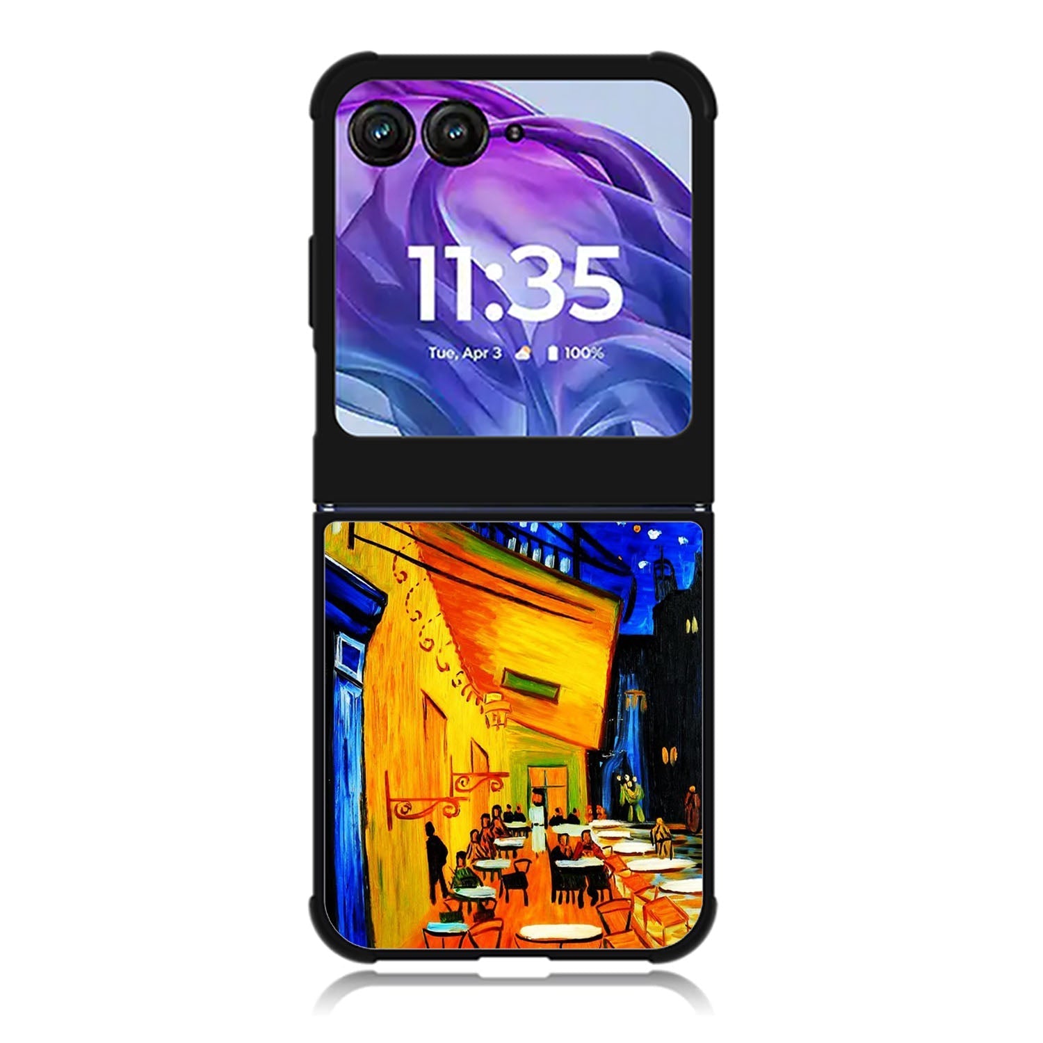 Cafe terrace Night by Vincent Van Gogh Motorola Moto Razr 2024 , Moto Razr 50 Case FE2521