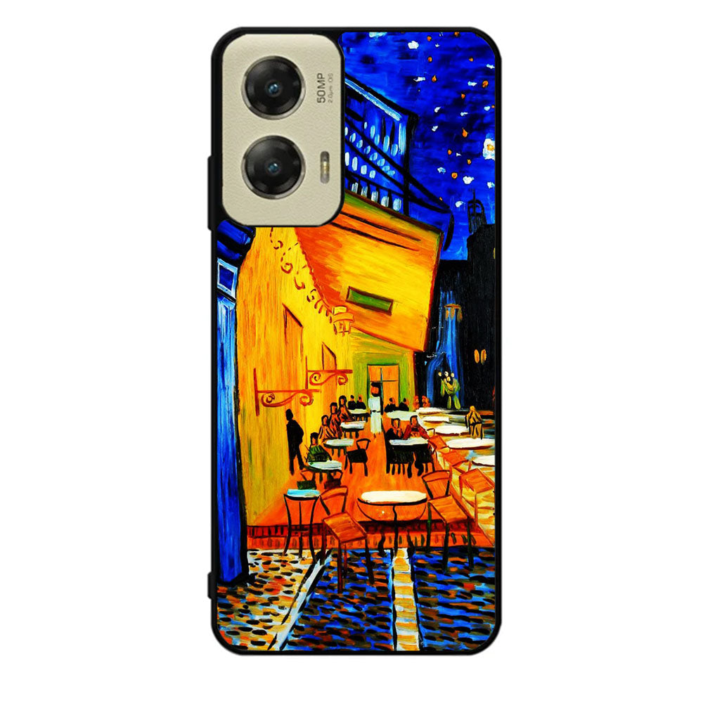 Cafe terrace Night by Vincent Van Gogh Case Motorola Moto G Stylus 2024 5G BC2521
