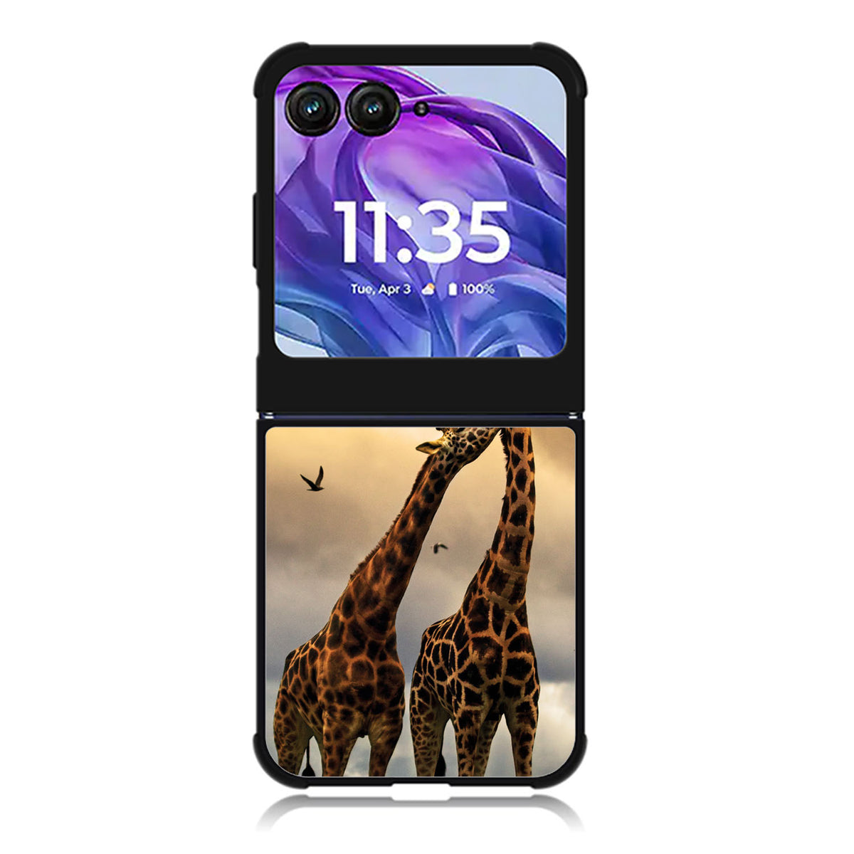 giraffes photography Motorola Moto Razr Plus 2025/2024 Case, Moto Razr 50 Ultra 5G BC2524