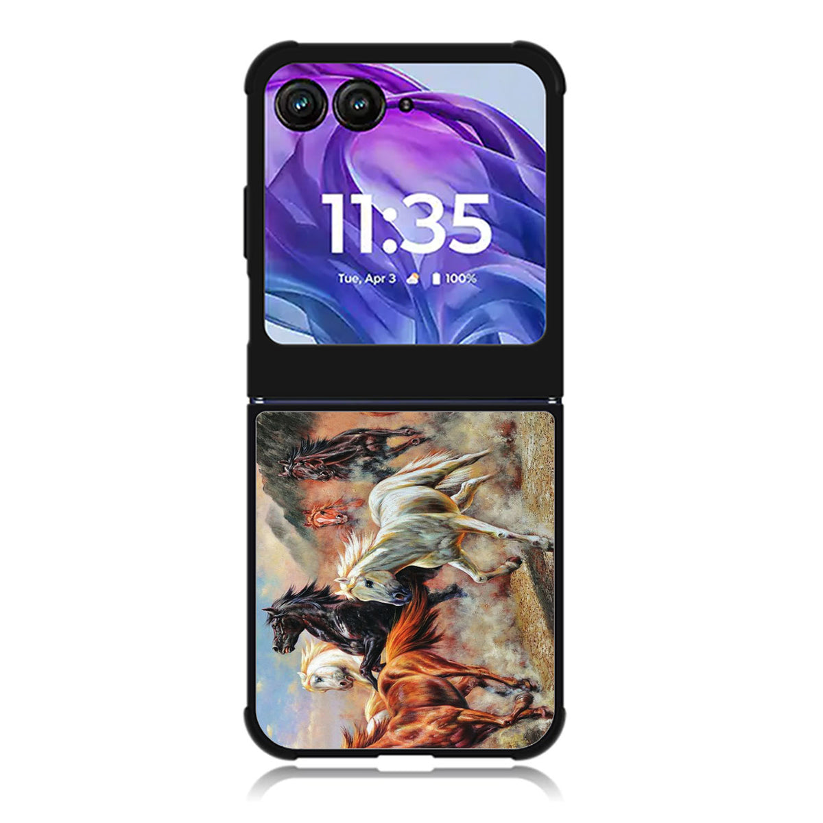 Horses Running Motorola Moto Razr Plus 2025/2024 Case, Moto Razr 50 Ultra 5G BC2526