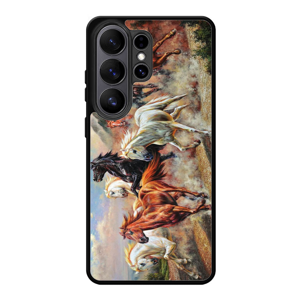 Horses Running Samsung Galaxy S26 Plus Case DC0855