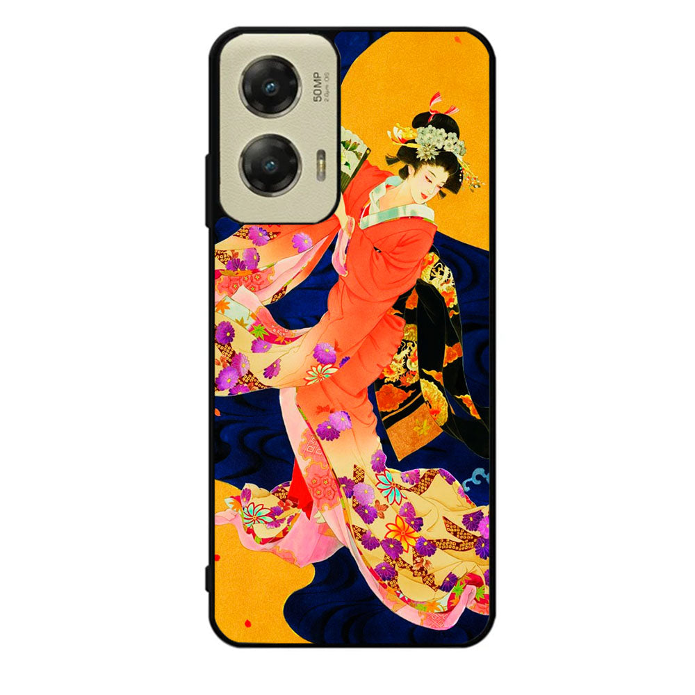 Japanese Geisha Asian Case Motorola Moto G Stylus 2024 5G BC2527