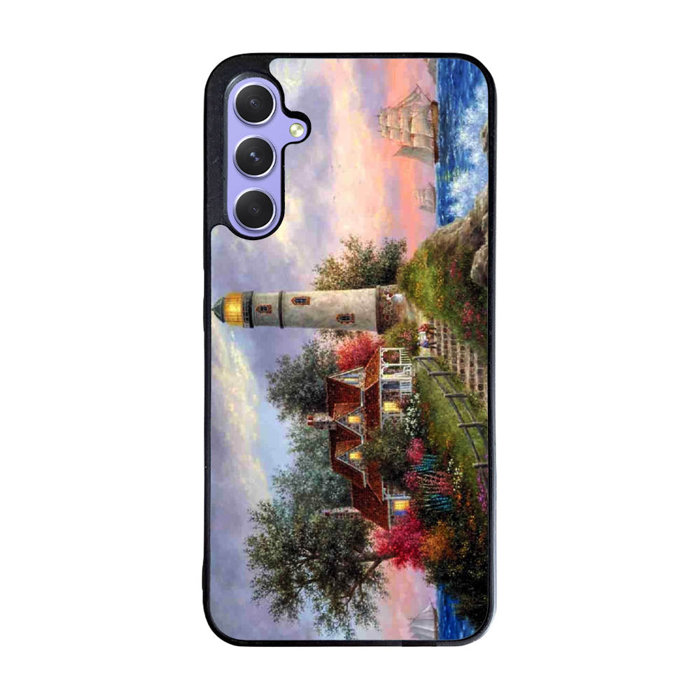 Lighthouse On Hill art Case Samsung Galaxy A55 5G BC2529