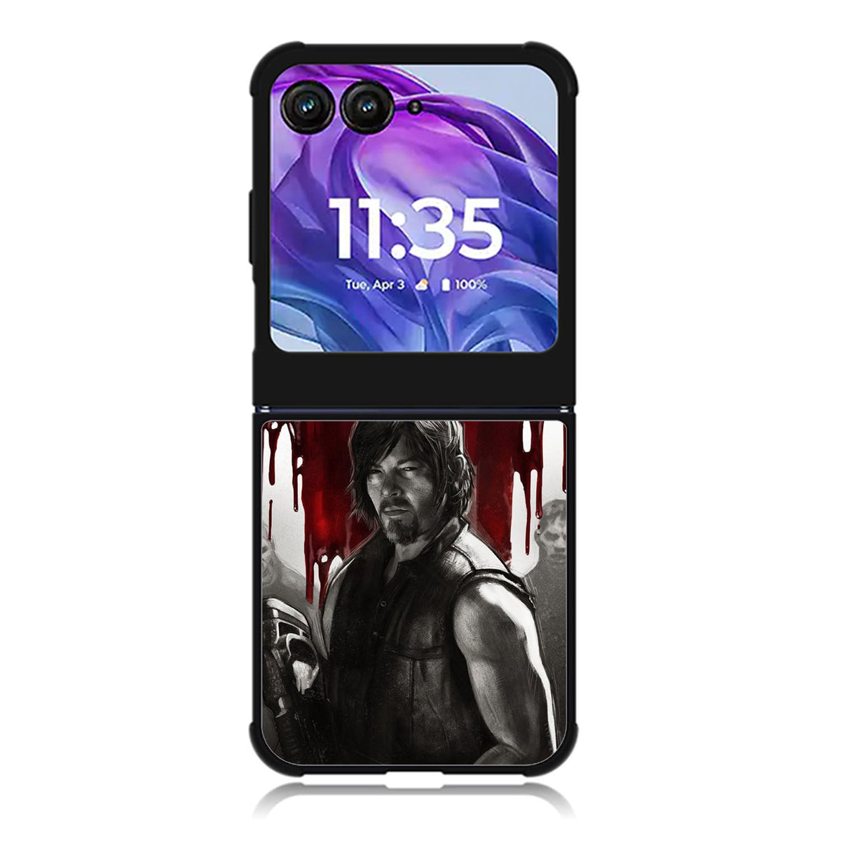 Walking Dead Daryl ART Motorola Moto Razr 2024 , Moto Razr 50 Case FE2538