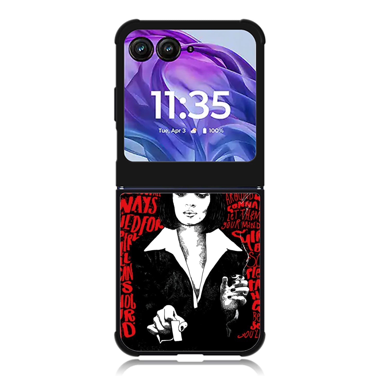 Extra Pulp Fiction Oranges Motorola Moto Razr 2024 , Moto Razr 50 Case FE2539