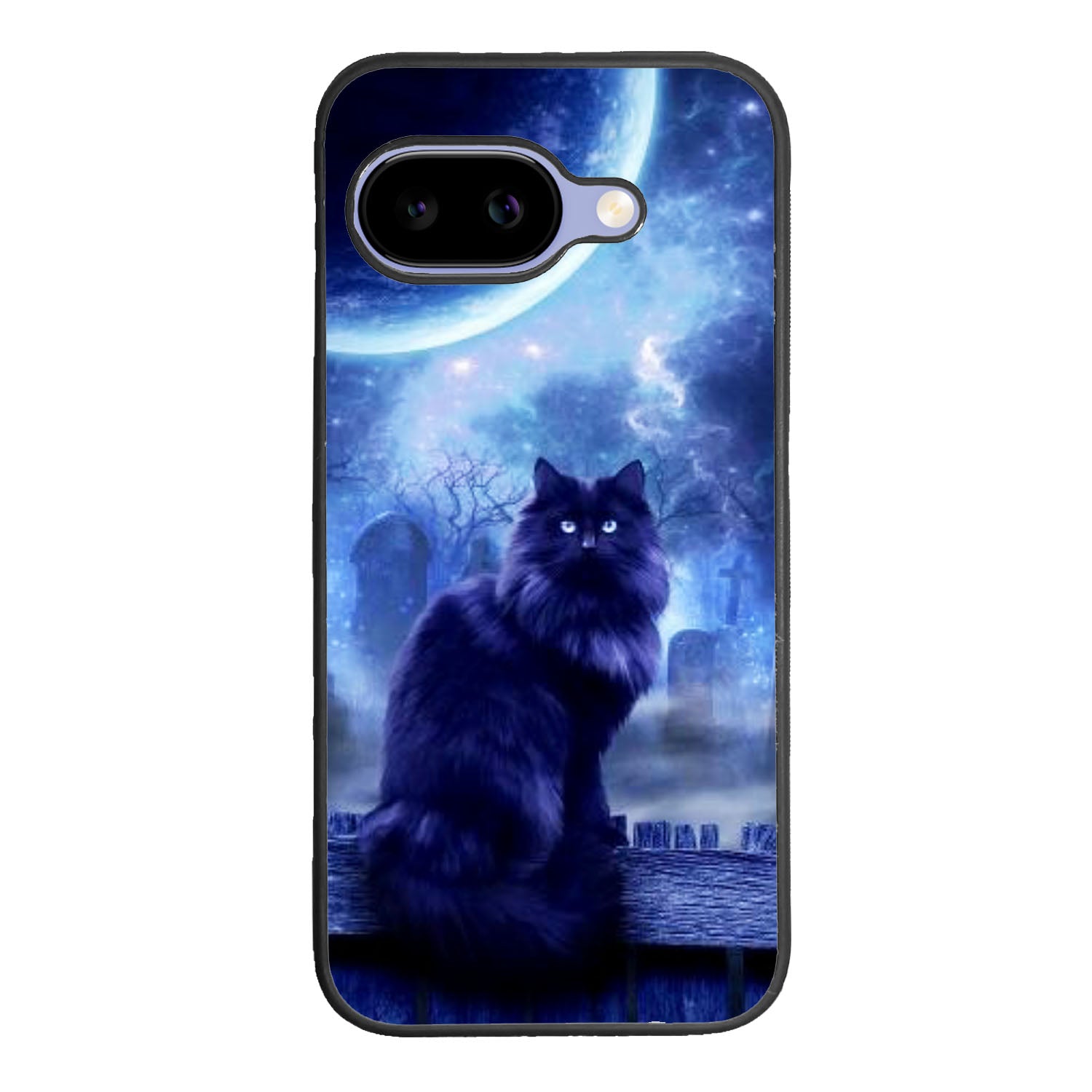 Cemetery Cat ART Case Google Pixel 9A BC2541