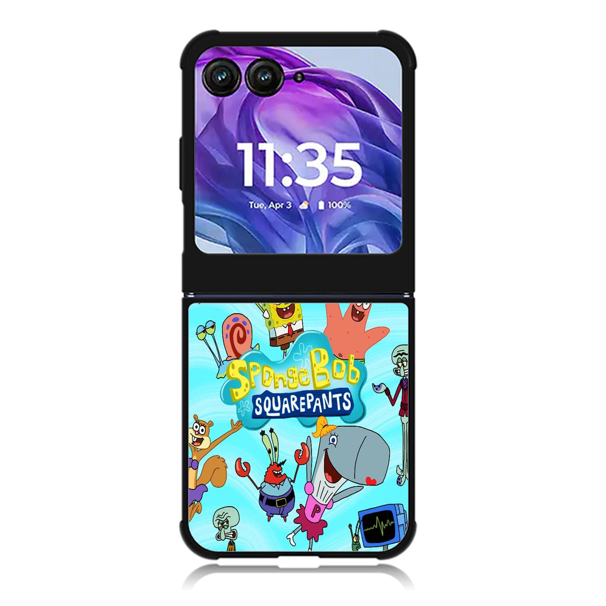 SpongeBob SquarePants favourites Motorola Moto Razr 2024 , Moto Razr 50 Case FE2551