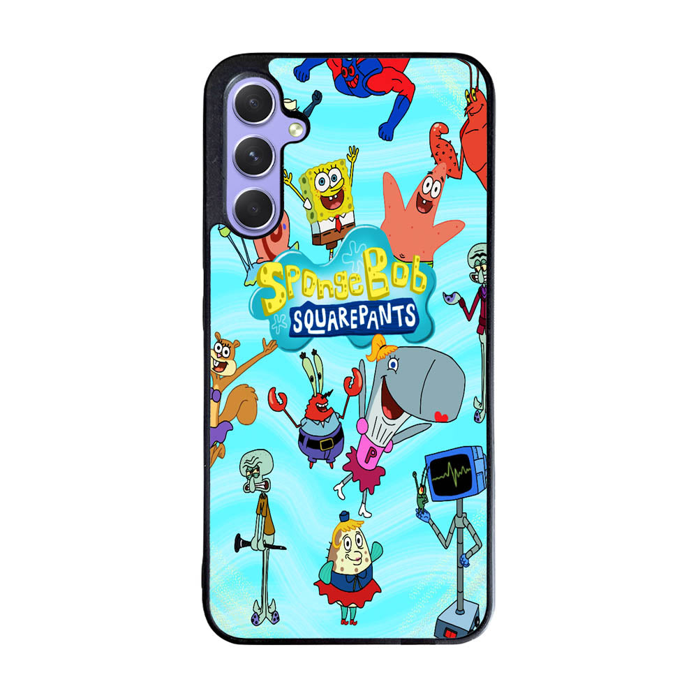 SpongeBob SquarePants favourites Case Samsung Galaxy A55 5G BC2551