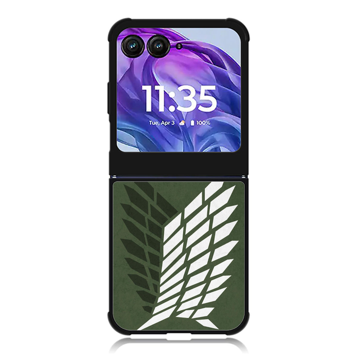 Attack on Titan Survey LOGO Motorola Moto Razr 2024 , Moto Razr 50 Case FE2553