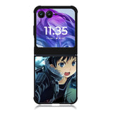 Sword Art Online Kirito ART Motorola Moto Razr 2024 , Moto Razr 50 Case FE2556