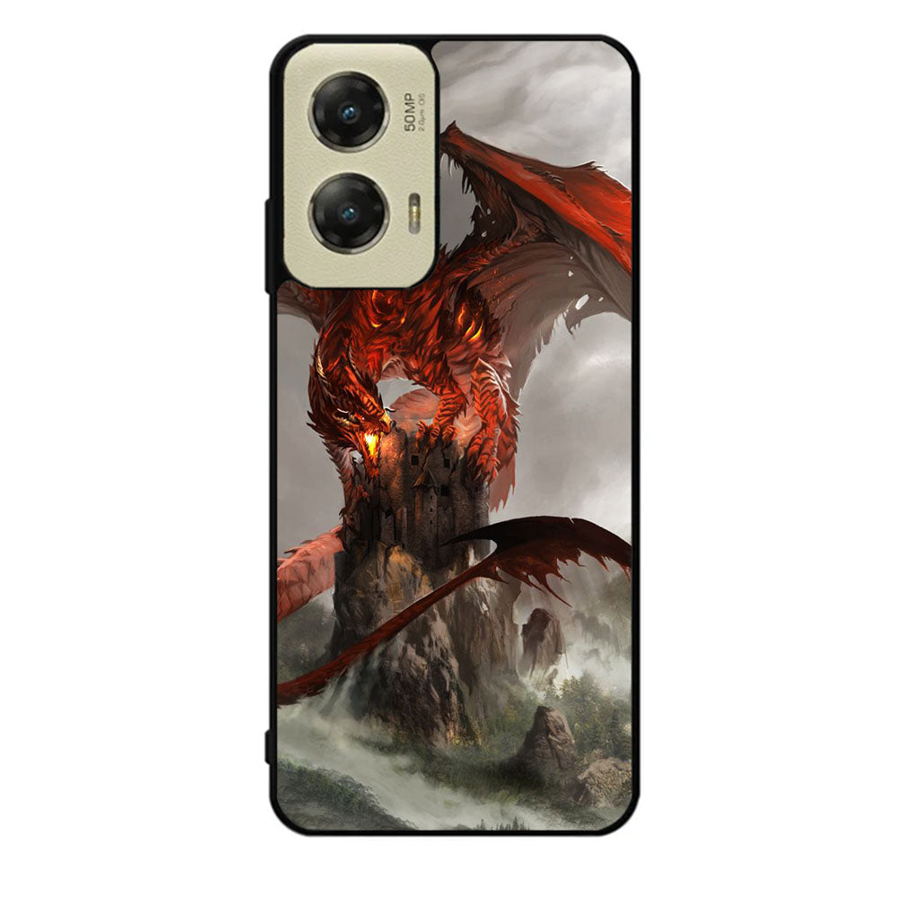 red dragon wallpaper Case Motorola Moto G Stylus 2024 5G BC2567