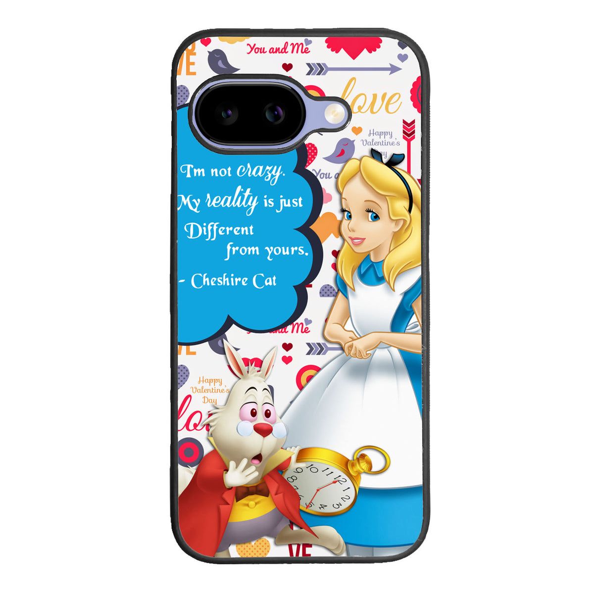 alice in wonderland quotes Case Google Pixel 9A BC2579