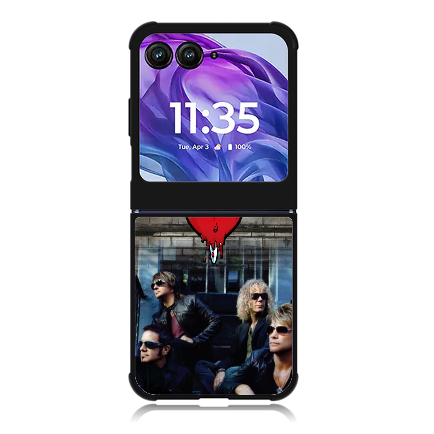 bon jovi Motorola Moto Razr 2024 , Moto Razr 50 Case FE2289