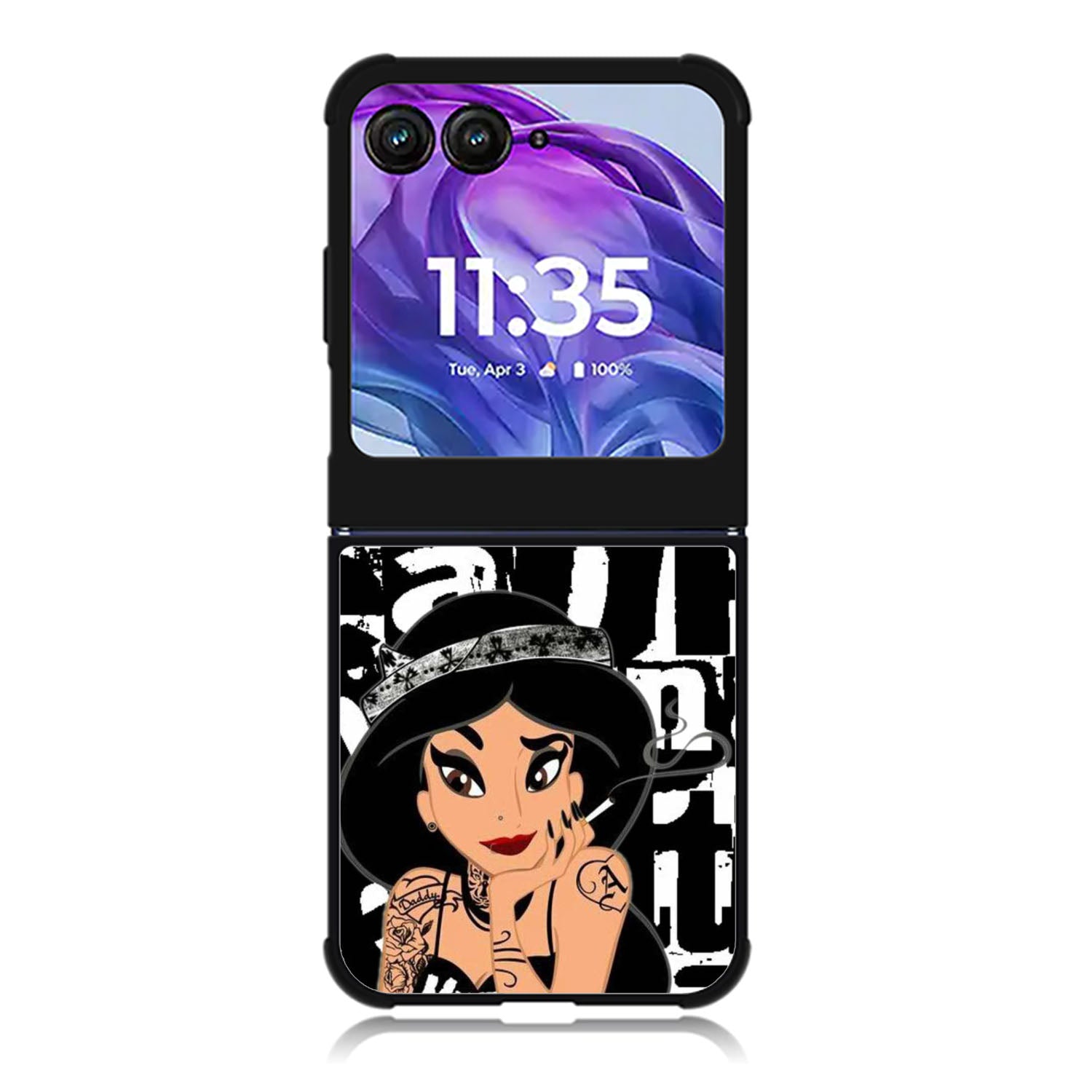JASMINE PUNK ART Motorola Moto Razr 2024 , Moto Razr 50 Case FE2586