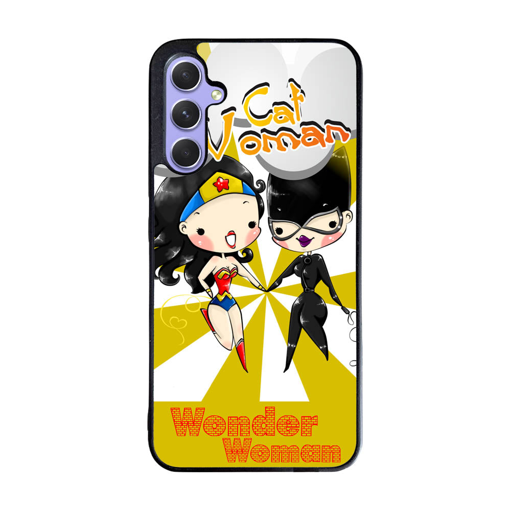 Wonder Woman And Catwoman Case Samsung Galaxy A35 5G BC2292