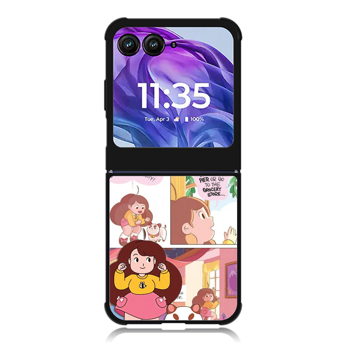 BEE AND PUPPYCAT Motorola Moto Razr 2024 , Moto Razr 50 Case FE2294